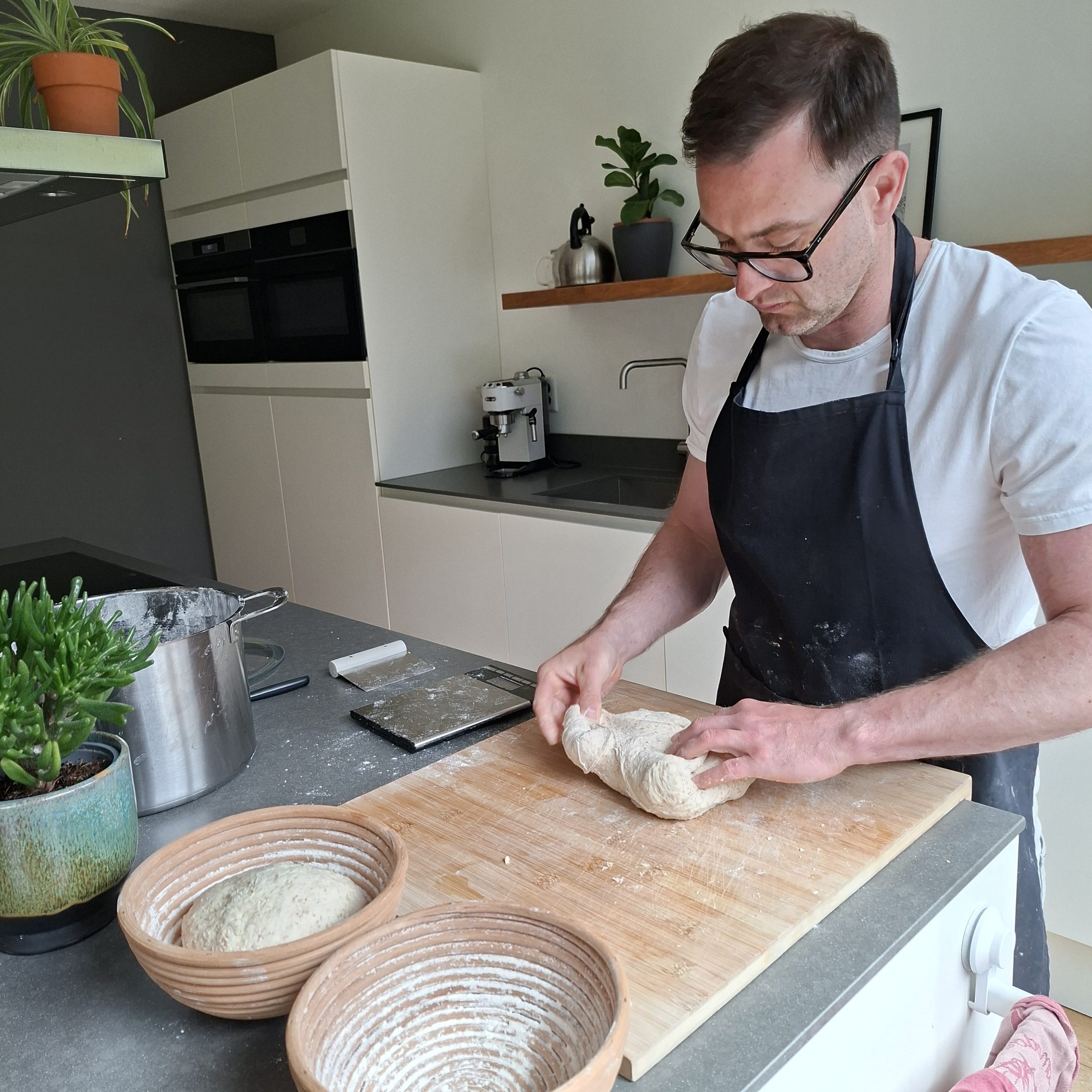 jason shaping dough